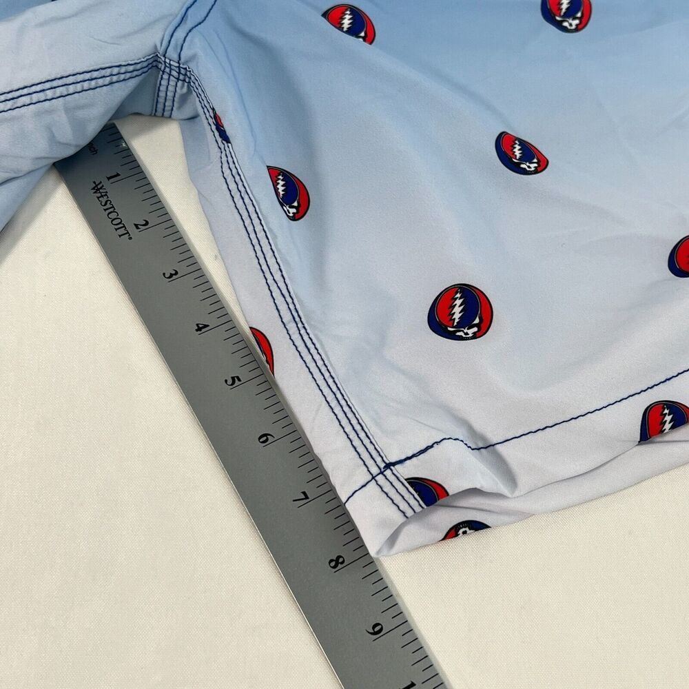 Grateful Dead Board Shorts Sec‎ 119 Swim Trunks Mens Skulls 44 - Picture 16 of 16